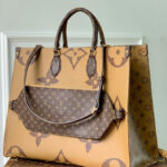 Louis Vuitton OnTheGo Voyage M46823 Brown